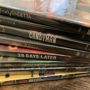 🔥8 Movie SciFi, Horror, Dystopian, Dark Comedy Cult Bundle New and Preowned🔥
